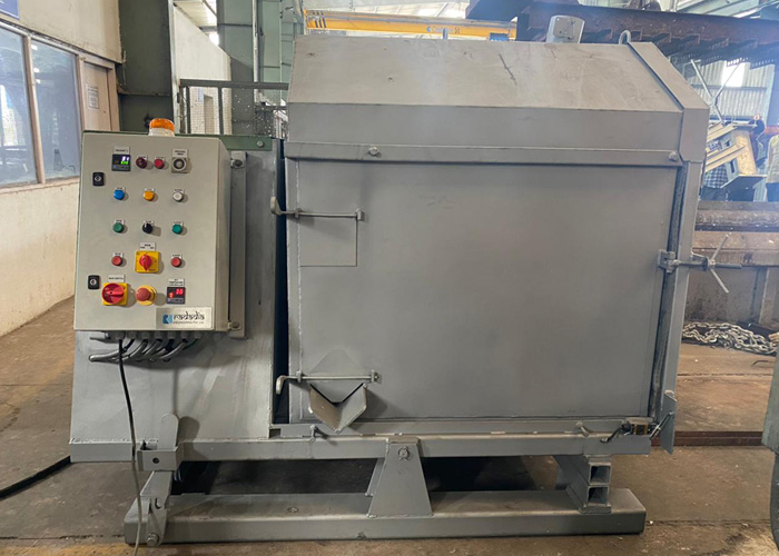 Zinc dross removal equipment