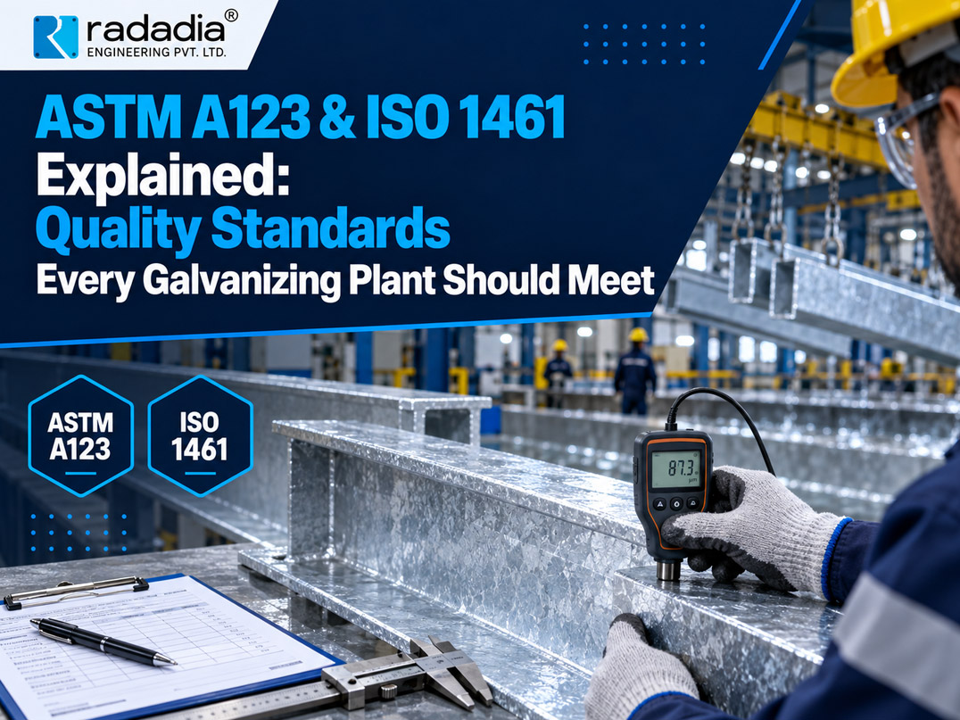 ASTM A123 & ISO 1461 Explained: Quality Standards Every Galvanizing Plant Should Meet